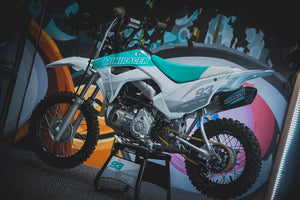 MiniRacer Team Series CRF110 Graphic Kit - Teal LE Edition