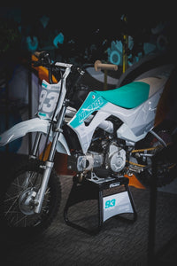 MiniRacer Team Series CRF110 Graphic Kit - Teal LE Edition