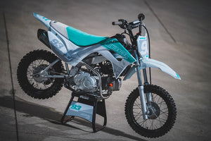 MiniRacer Team Series CRF110 Graphic Kit - Teal LE Edition